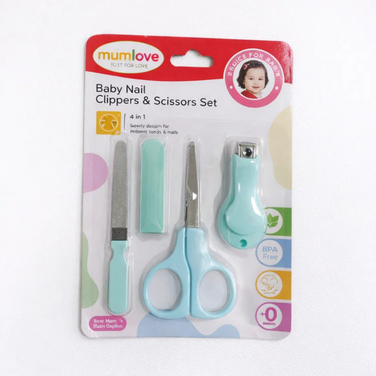 4 Pieces - Mumlove - Care Kit - Green