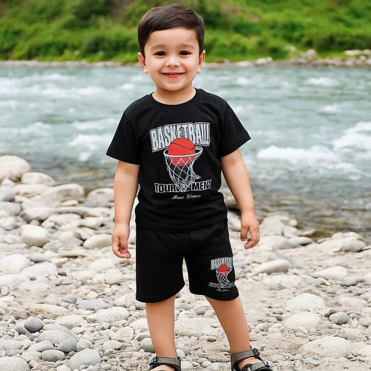 TBS_BRL - T-Shirt & Shorts - Black - Basketball