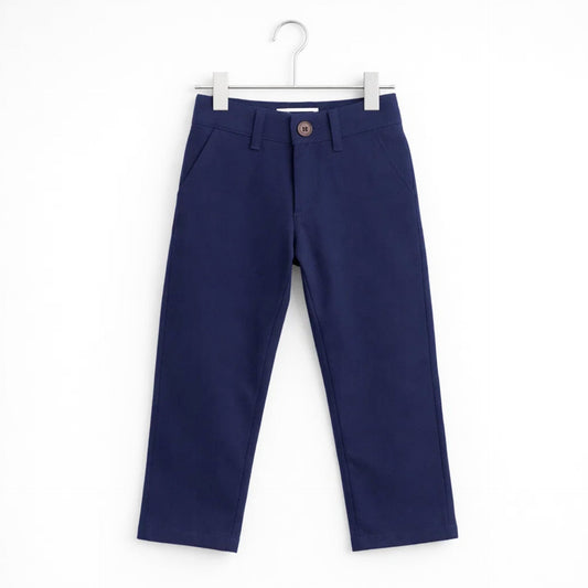 Yohan - Cotton Pant - Navy - (1-8Y)