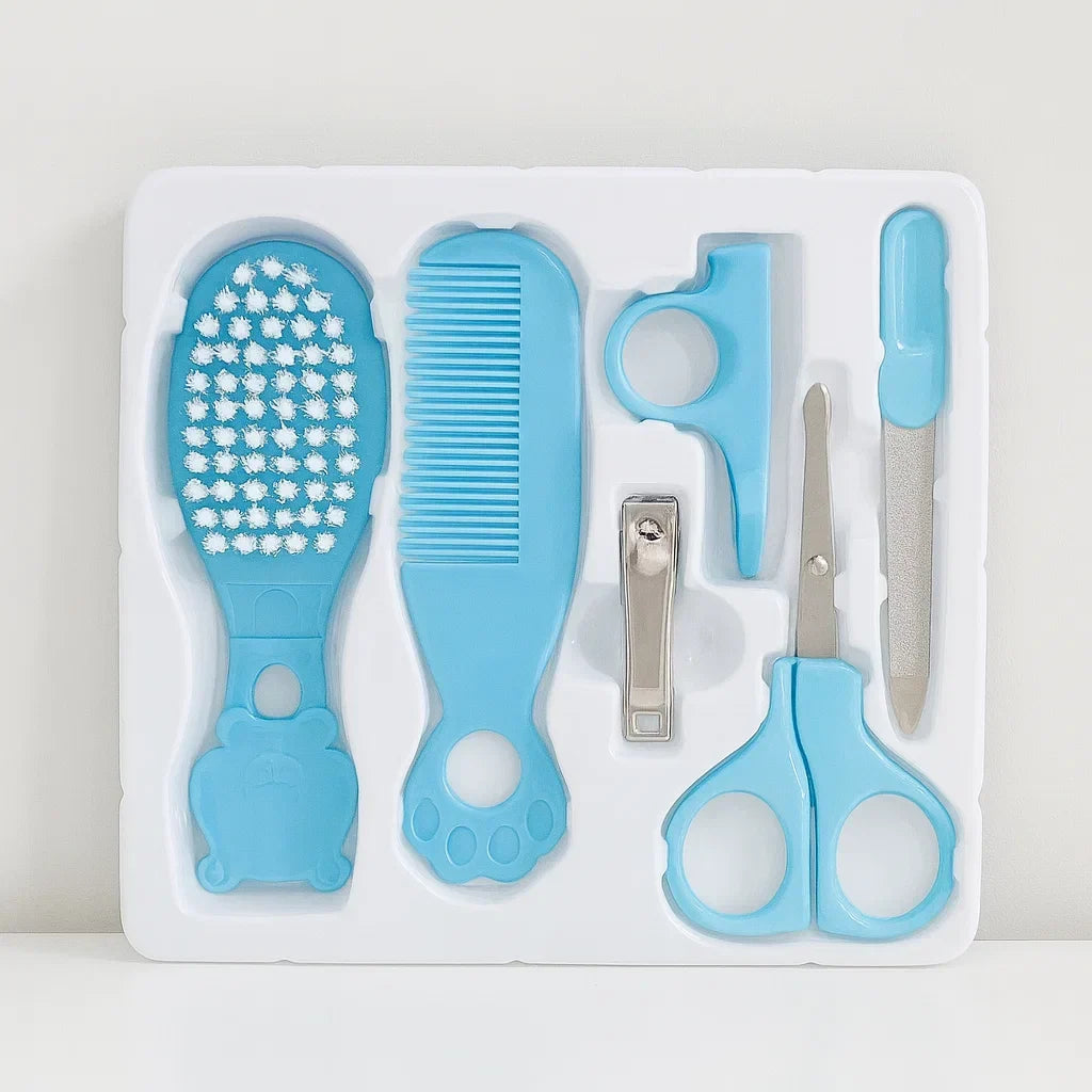 5 Pieces - Baby Care Kit - Blue