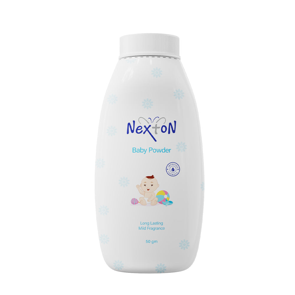 Nexton - Baby Powder - White - 200 Grams