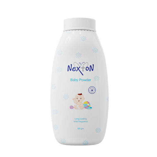 Nexton - Baby Powder - White - 200 Grams